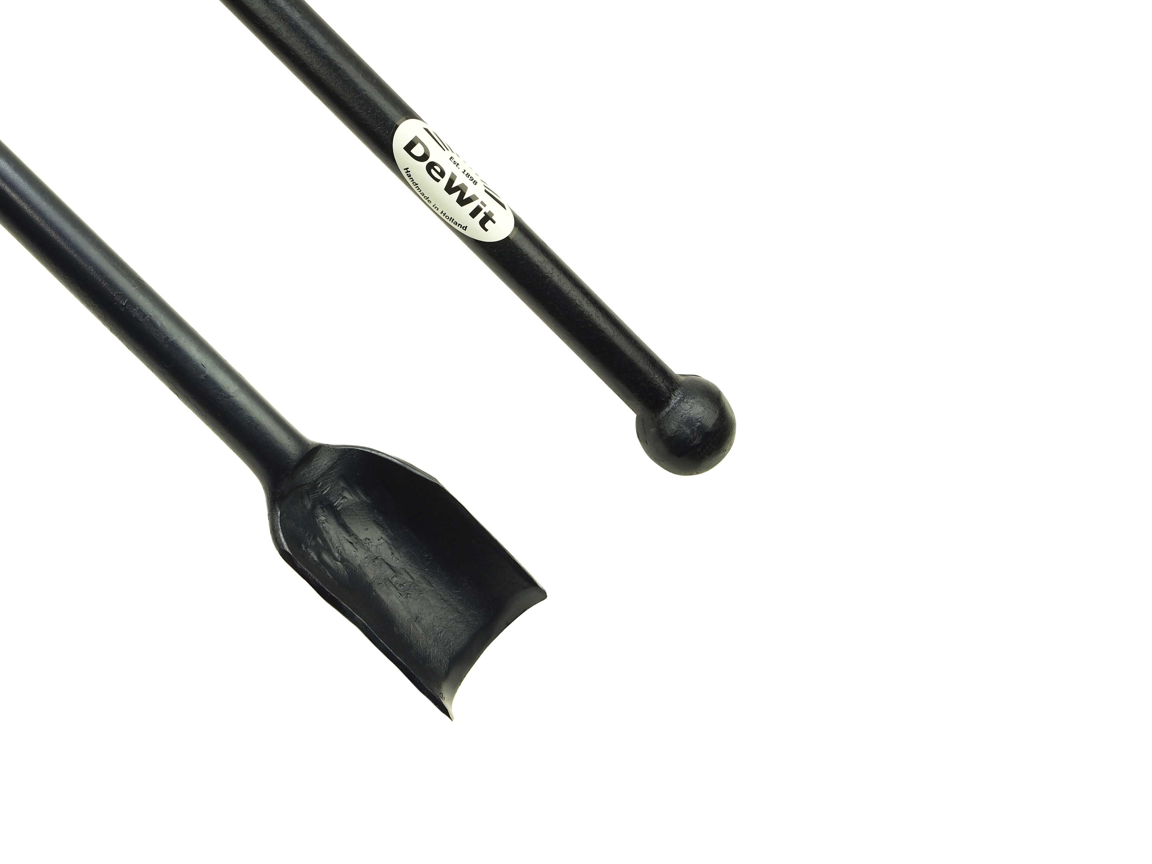 Root cutting bar with curved head 120cm